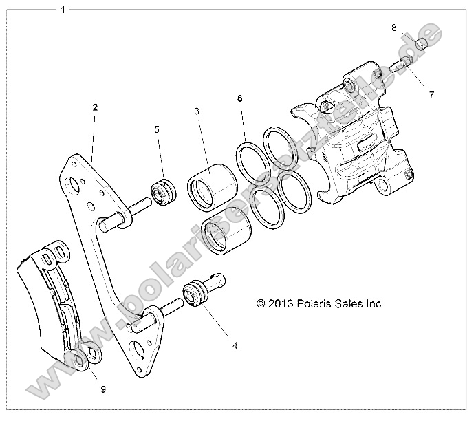 Brakes, Front Caliper