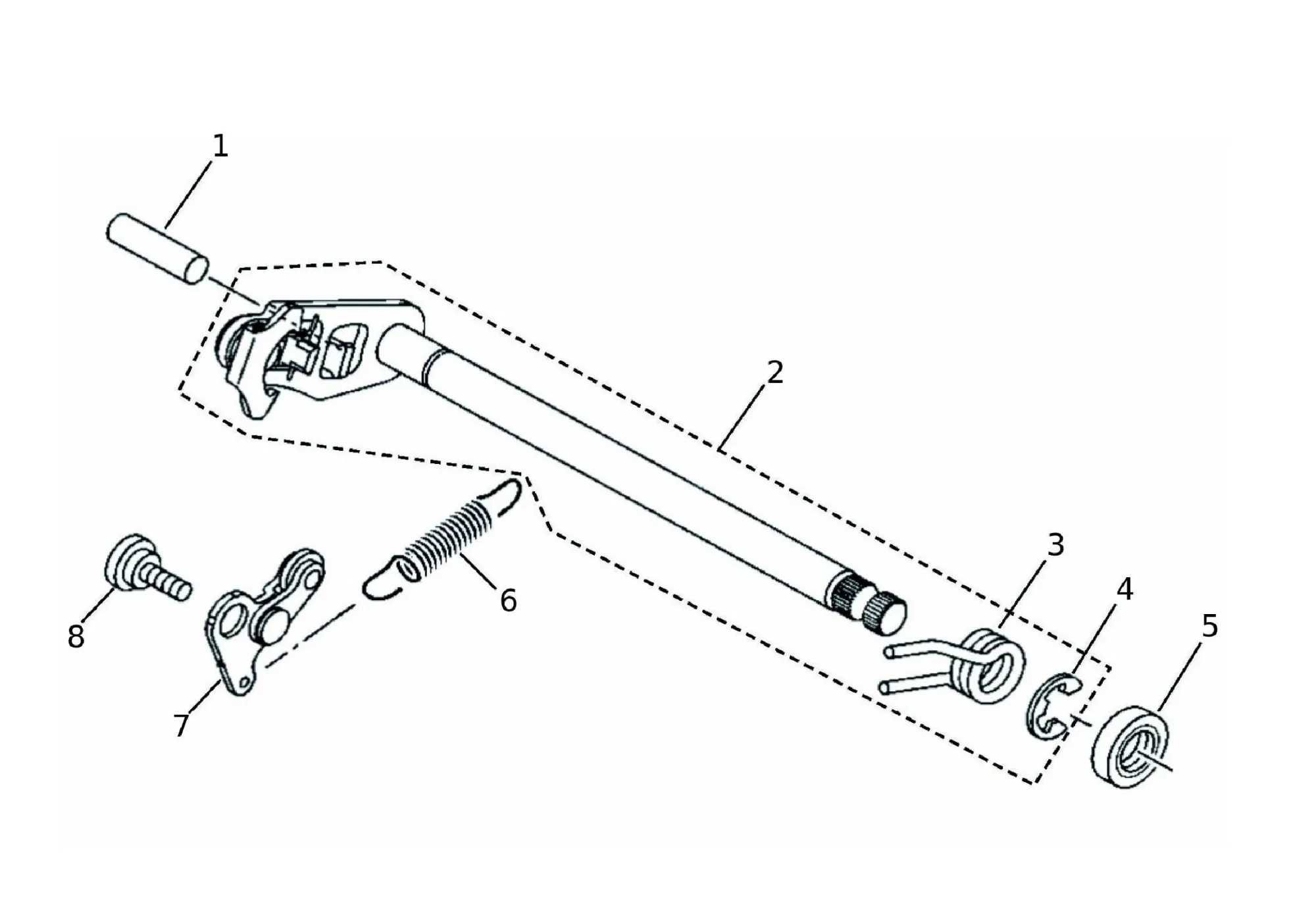 Schaltwelle Schaltwelle