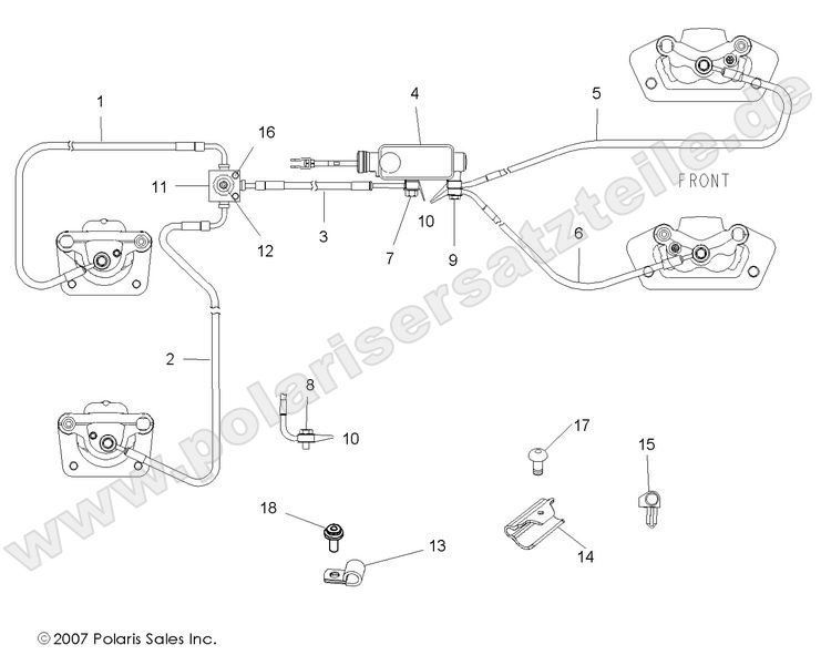 BRAKES, BRAKE LINES and MASTER CYLINDER