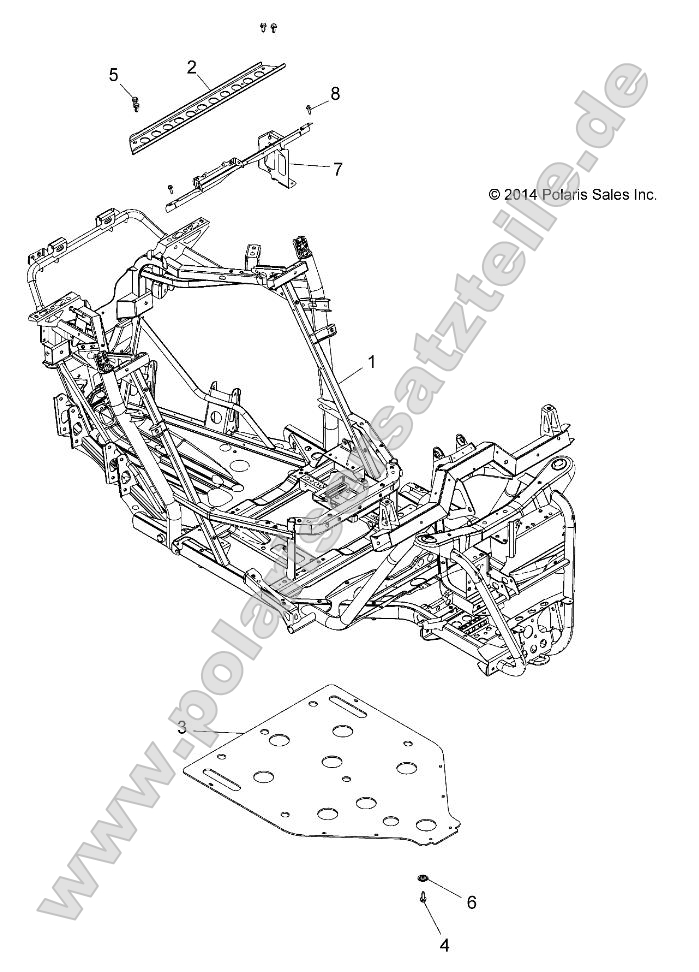 Chassis, Main Frame and Skid Plate