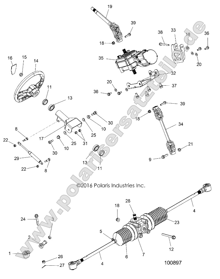 Steering, Steering Asm.
