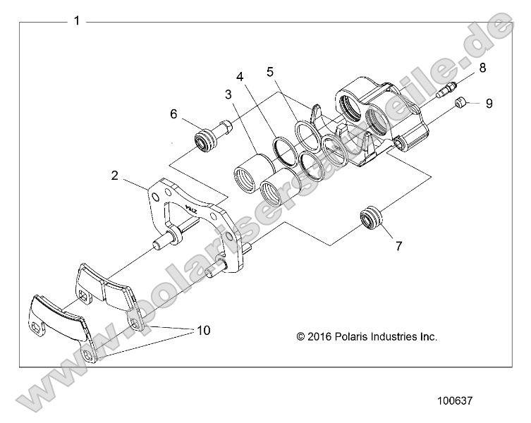 Brakes, Caliper, Front