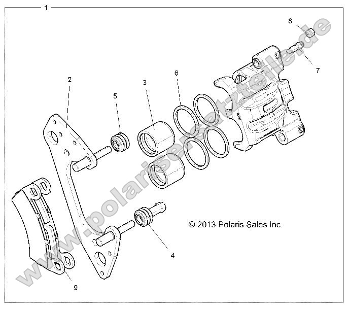 Brakes, Front Caliper