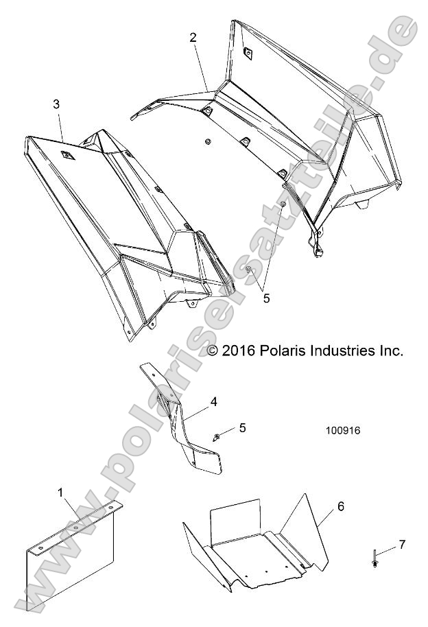 Body, Rear Cab and Heat Shields