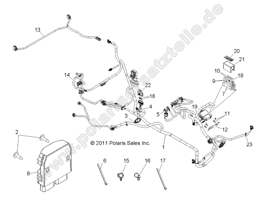 ELECTRICAL, WIRE HARNESS, EPS