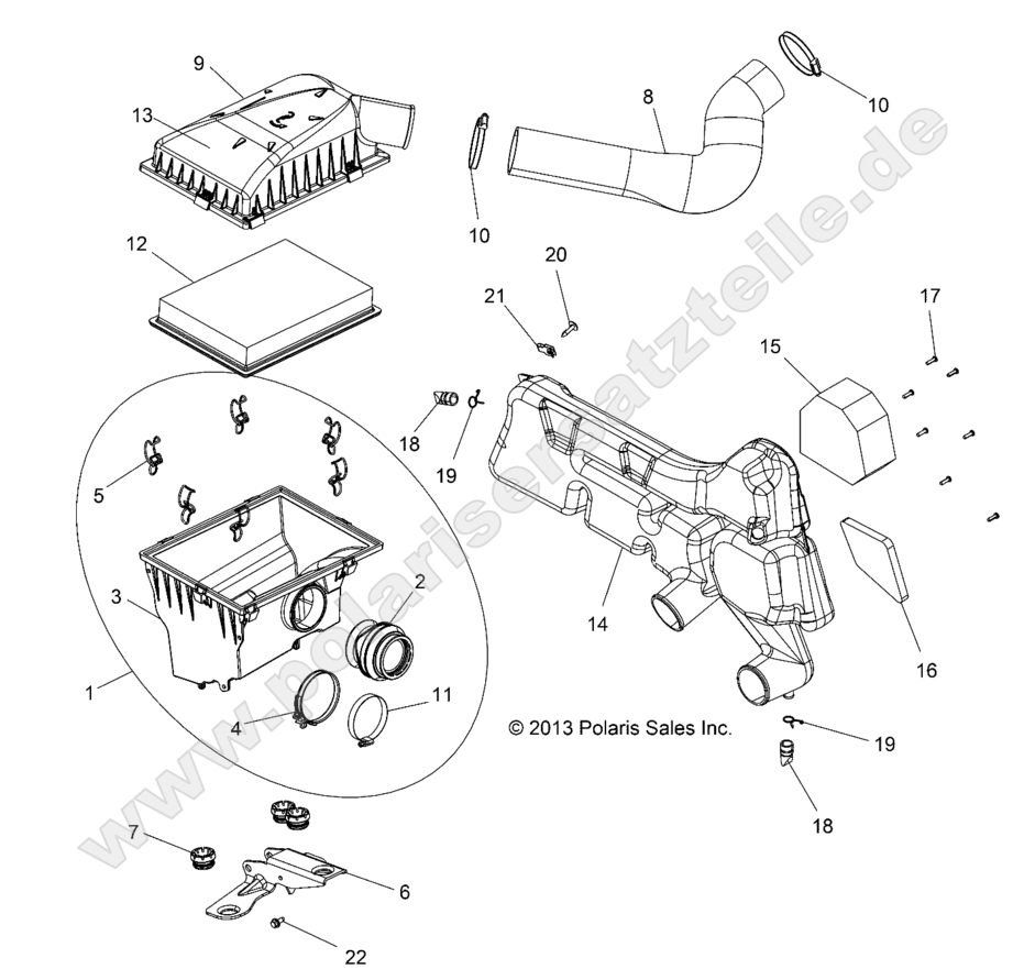 ENGINE, AIR INTAKE SYSTEM