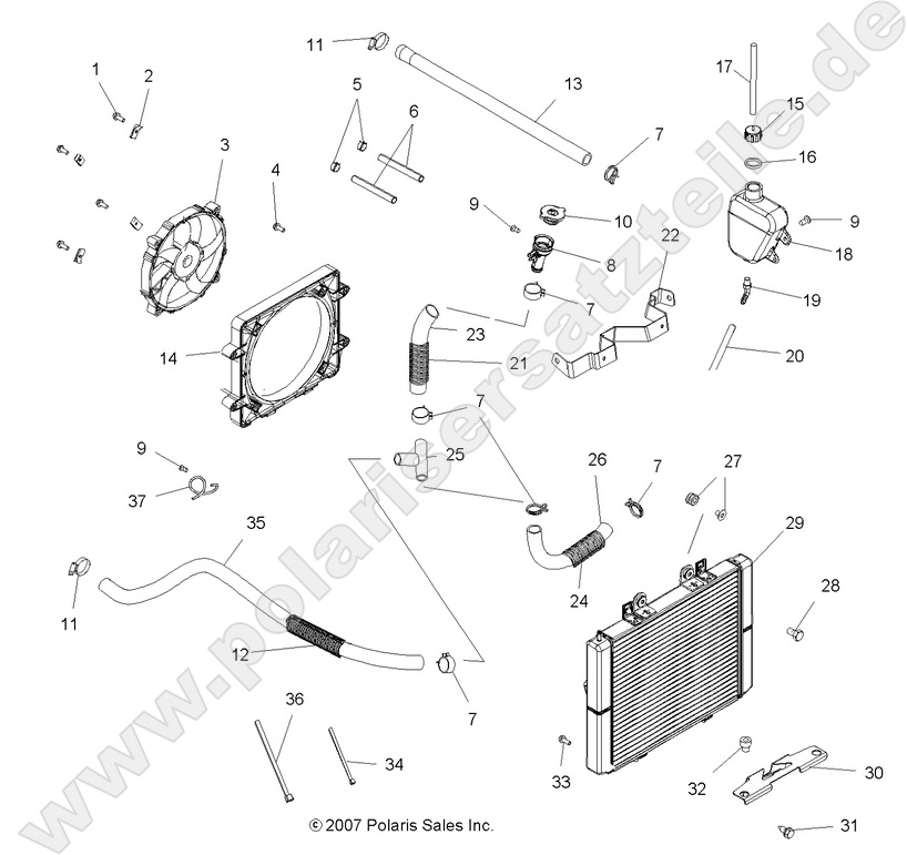 ENGINE, COOLING SYSTEM