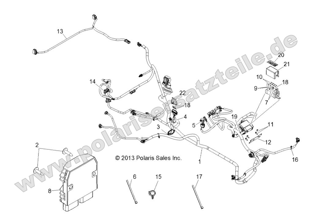 ELECTRICAL, WIRE HARNESS, EPS