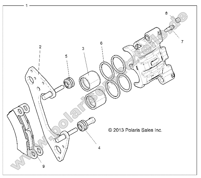 Brakes, Front Caliper