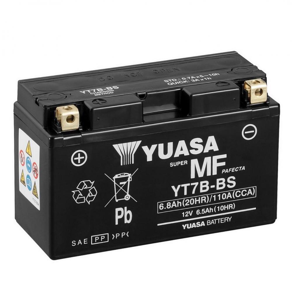 Yuasa_YT7B_BS_AGM_Batterie_12V_68AH___Einbaufertig_YT7B Yuasa YT7B-BS AGM Batterie 12V 6,8AH - Einbaufertig (YT7B)