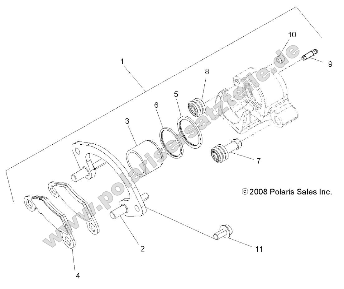 Brakes, Rear Caliper