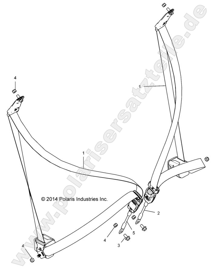 BODY, SEAT BELT MOUNTING