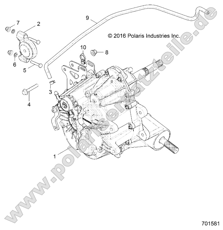 Drive Train, Main Gearcase Mounting