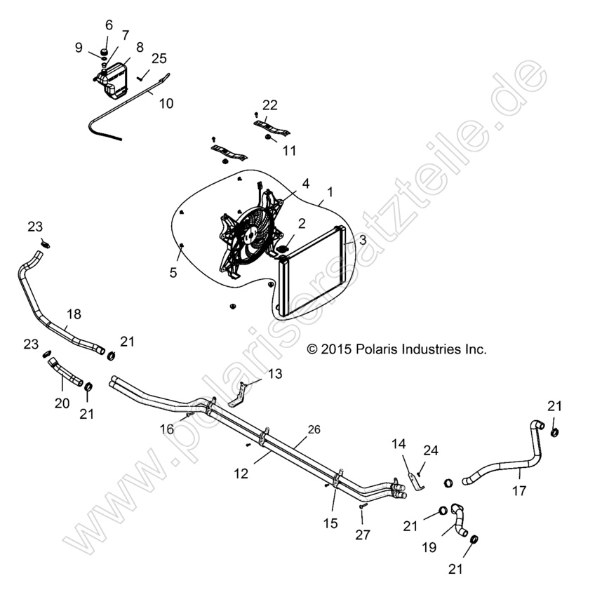 ENGINE, COOLING SYSTEM