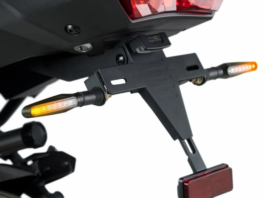 Puig Sequenzielle LED Blinker Set Pin, schwarz, Glas klar, ABE, 70,2x24,3 mm