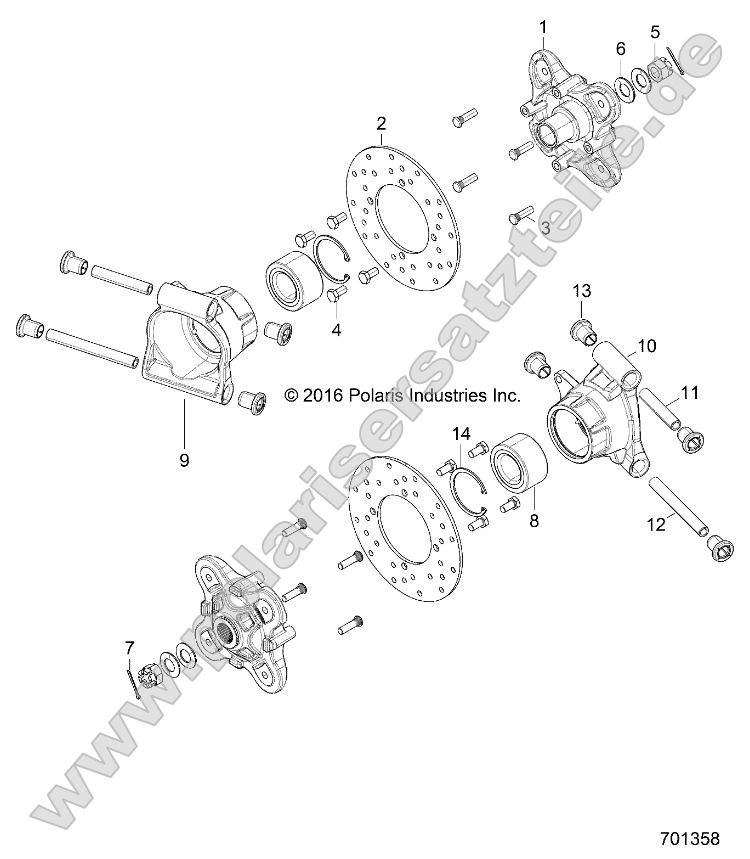 Suspension, Rear Carrier