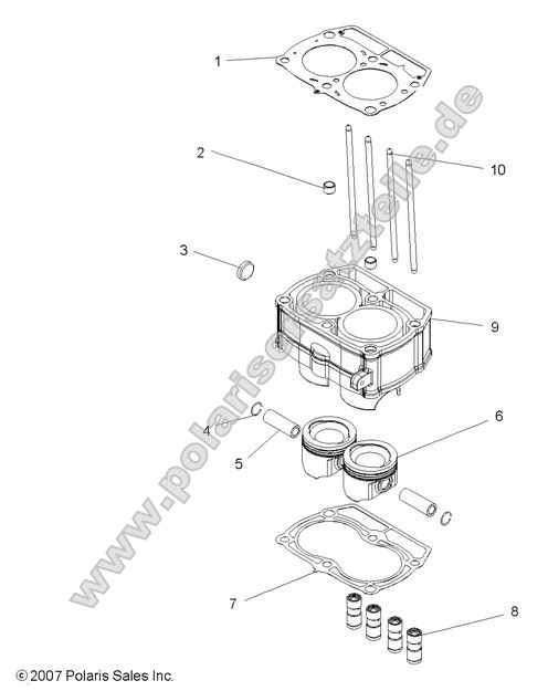 ENGINE, PISTON and CYLINDER
