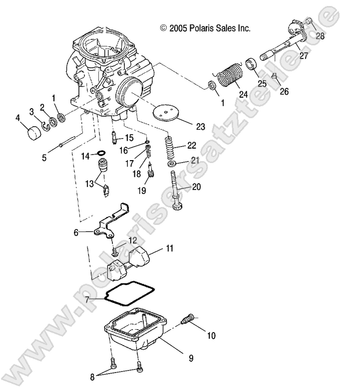 CARBURETOR, LOWER