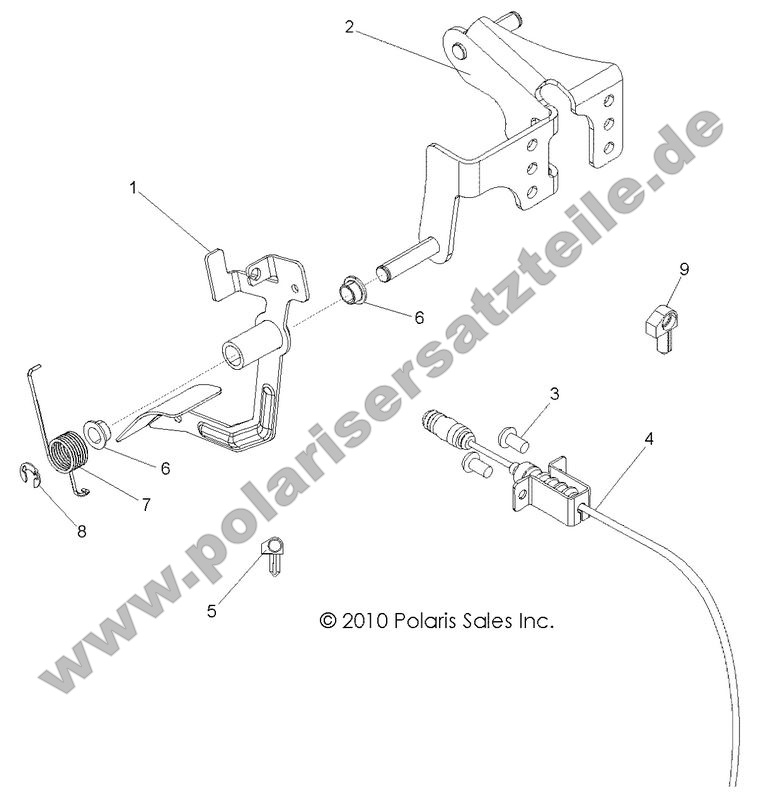 engine throttle pedal