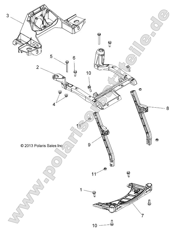 Body, Front Rack Support