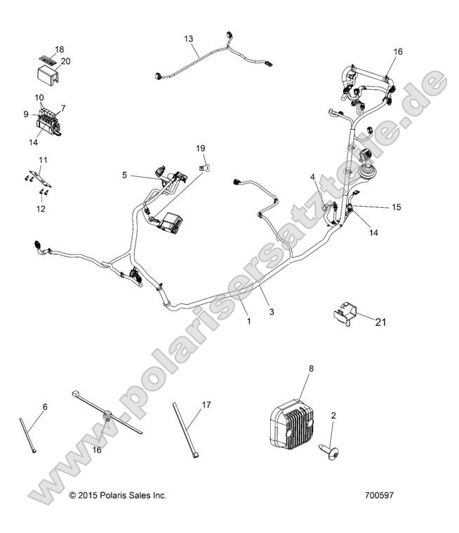 ELECTRICAL, WIRE HARNESS
