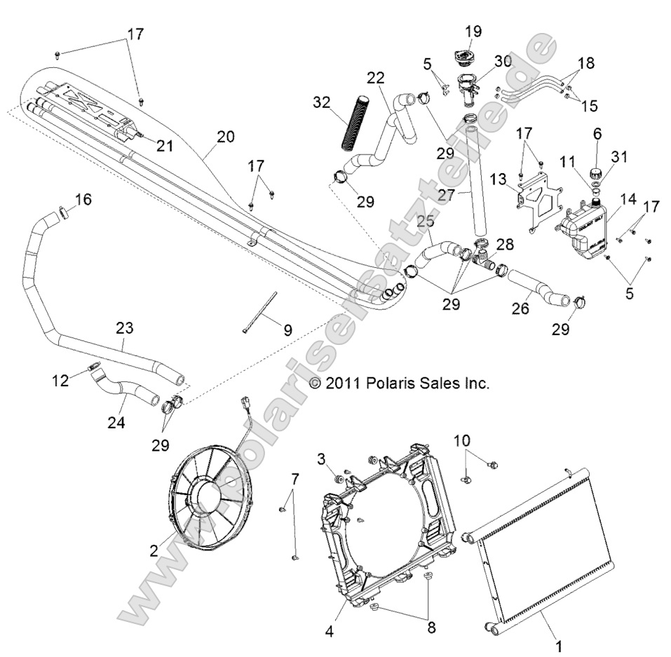 ENGINE, COOLING SYSTEM
