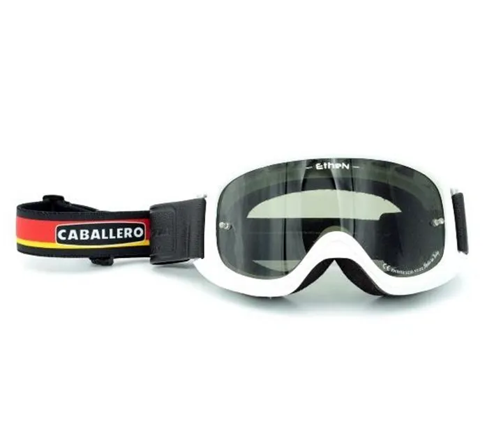 Fantic-Caballero-Vintage-Motorradbrille-weiss-klares-Glas-08812005 Fantic Caballero Vintage Motorradbrille - weiß - getöntes Glas - 08812005