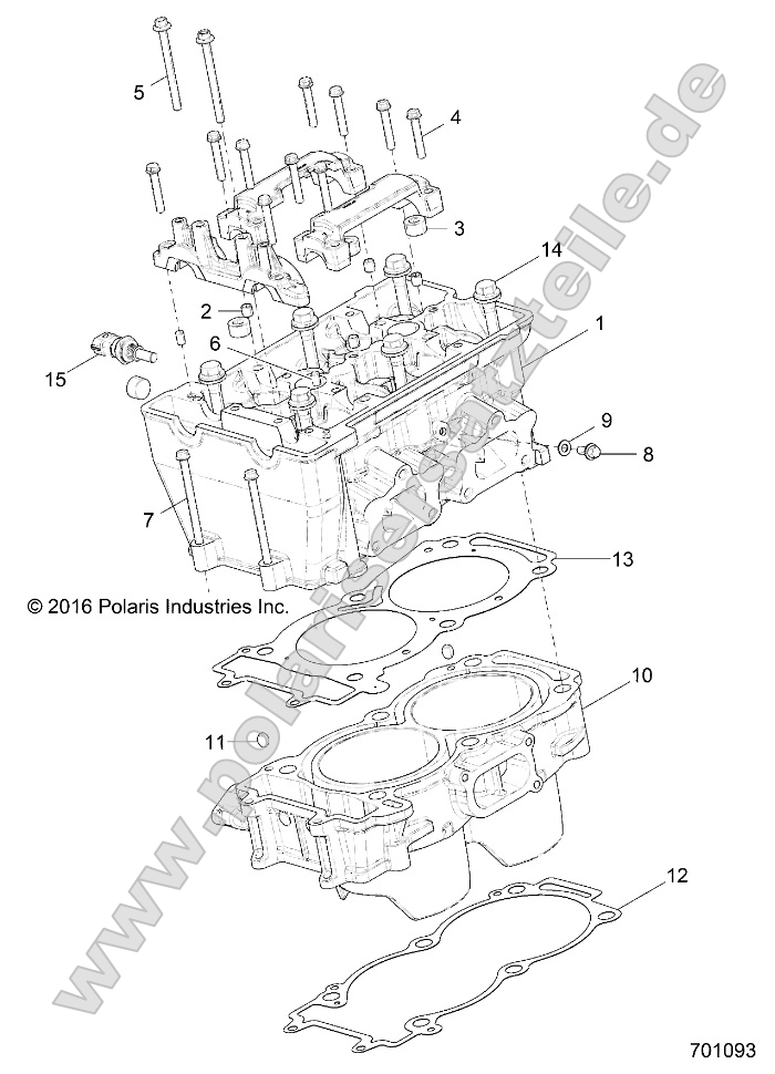 Engine, Cylinder and Head
