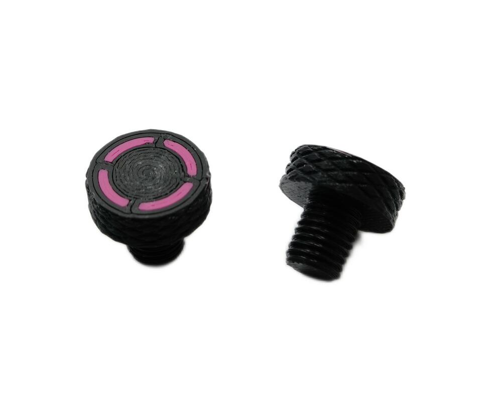 TMP_Spiegelhalterung_Blindstopfen_Set___M10x125_Rechtsgewinde___schwarz_pink_10166 TMP Spiegelhalterung Blindstopfen Set - M10x1,25 Rechtsgewinde - schwarz/pink