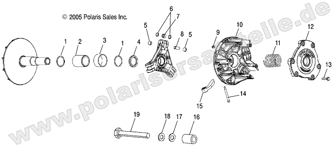 DRIVE CLUTCH and MOUNTING