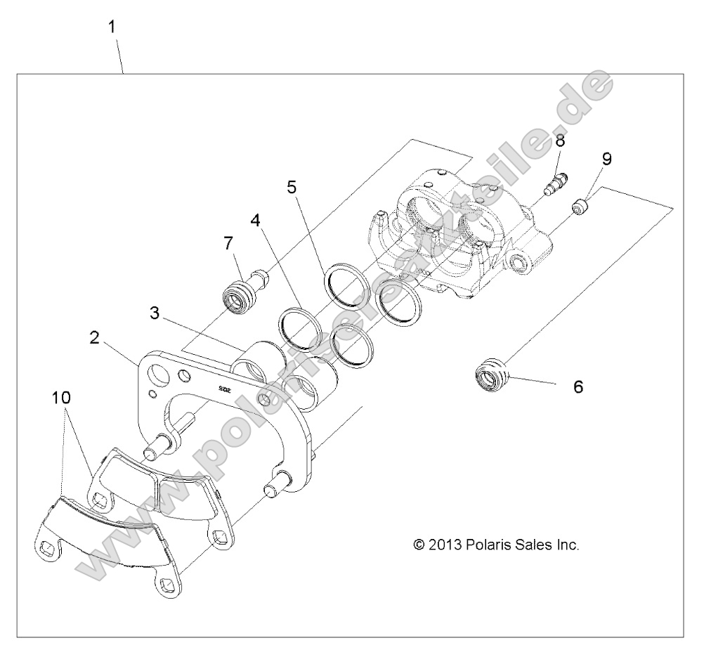Brakes, Caliper, Front