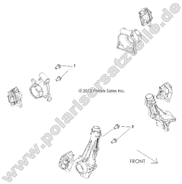 Brakes, Caliper Mounting