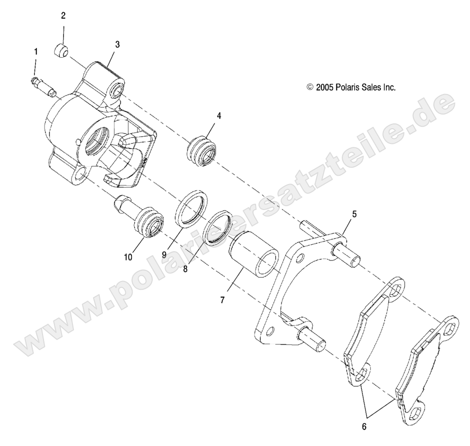 BRAKES, REAR CALIPER