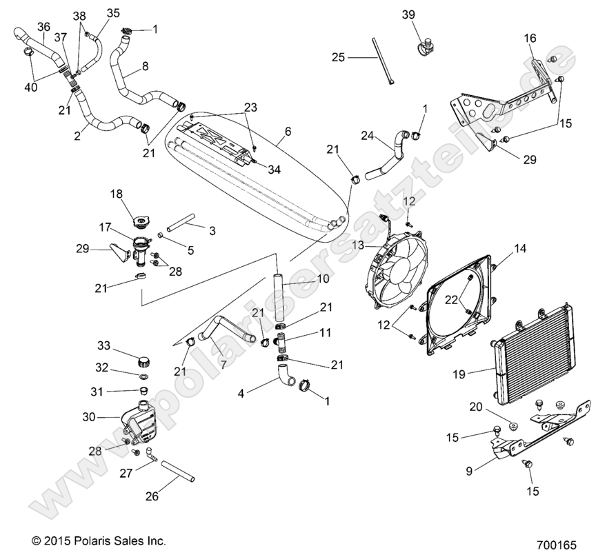 ENGINE, COOLING SYSTEM