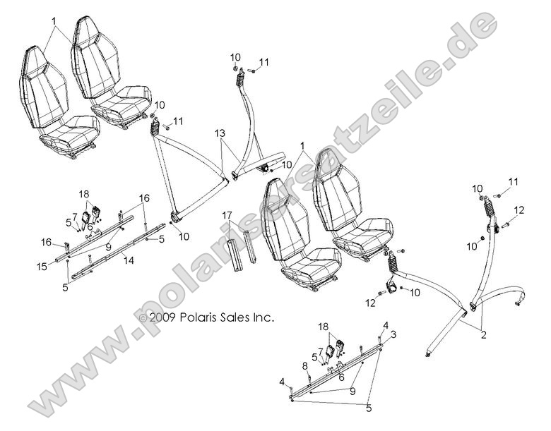 BODY, SEAT MOUNTING and BELTS