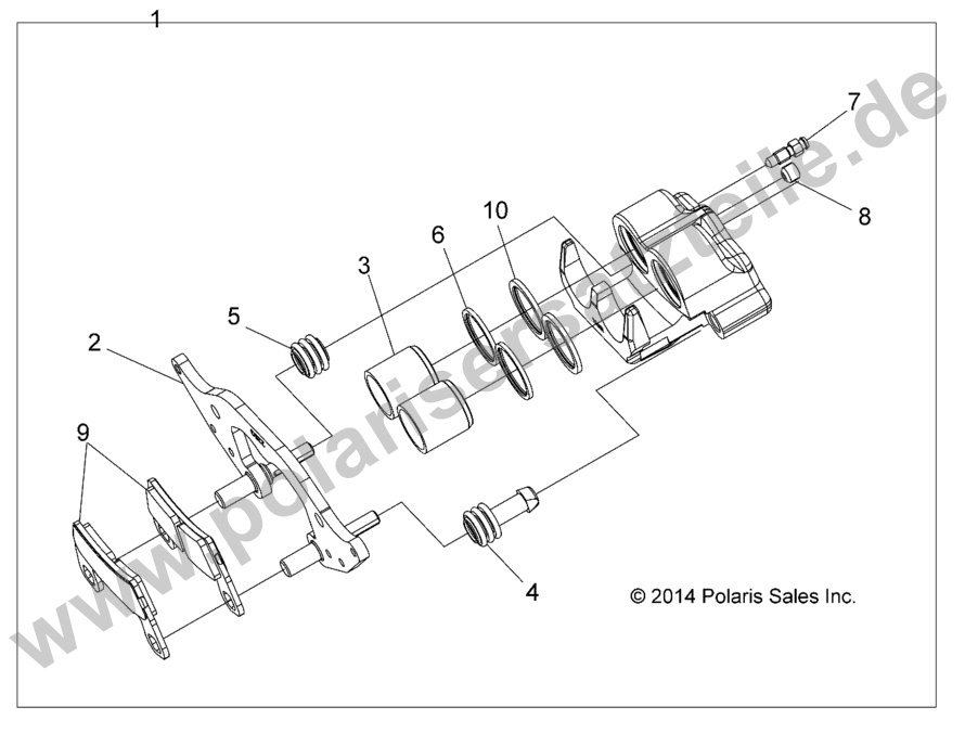 BRAKES, FRONT CALIPER