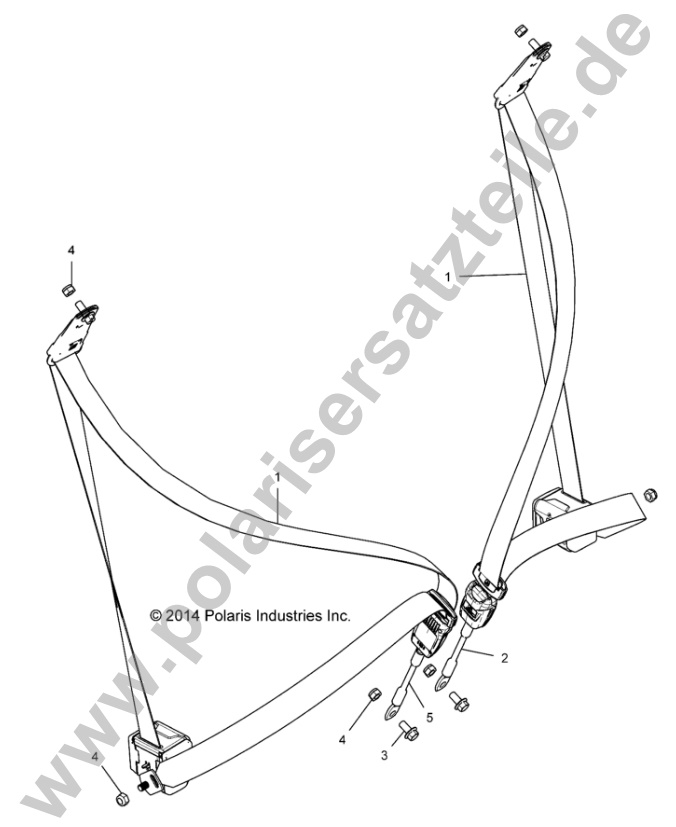 BODY, SEAT BELT MOUNTING