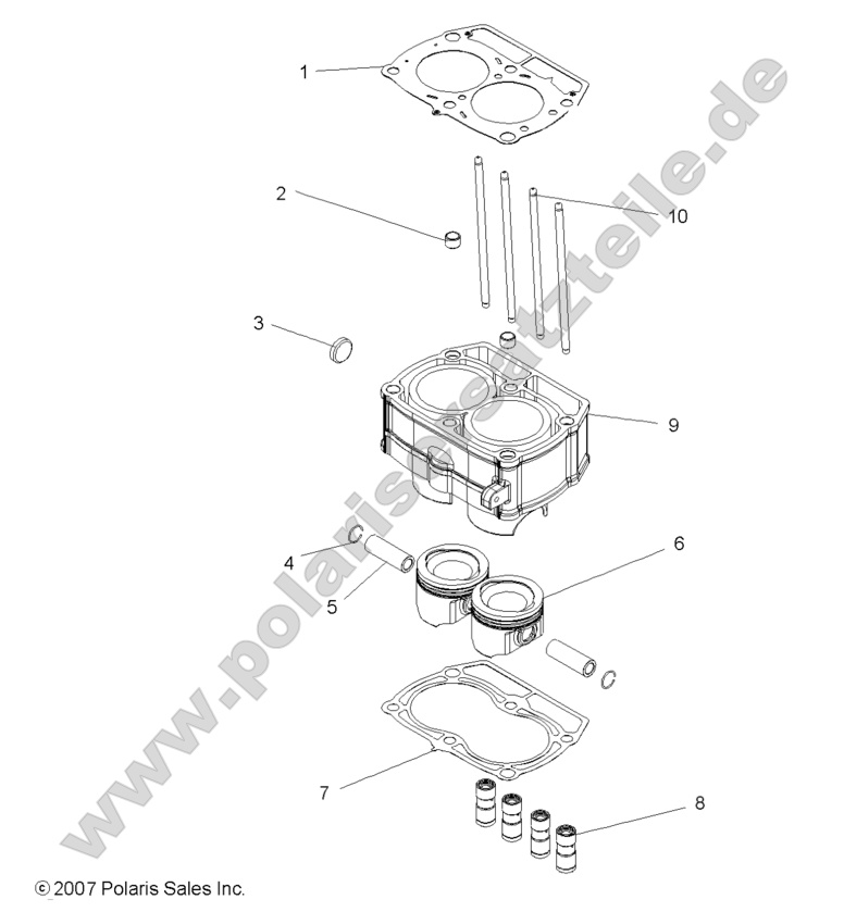 ENGINE, PISTON and CYLINDER