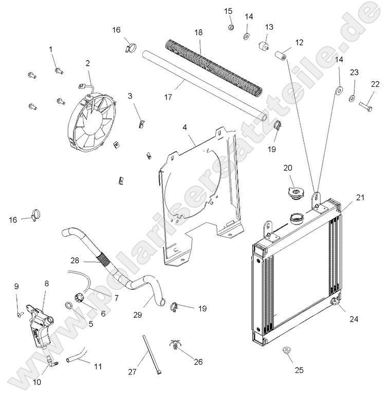 ENGINE, COOLING SYSTEM