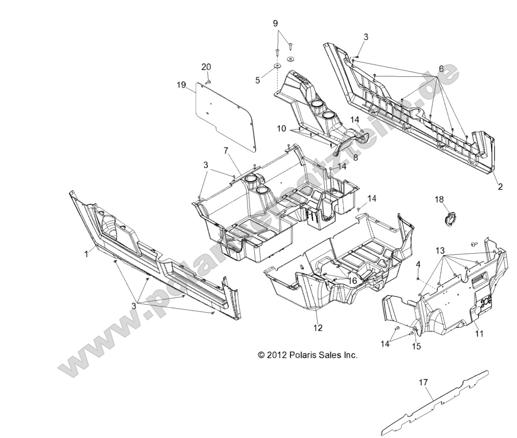 BODY, FLOOR and ROCKER PANELS