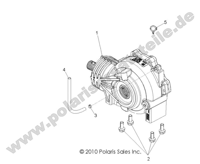 DRIVE TRAIN, FRONT GEARCASE