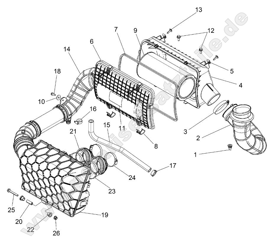 ENGINE, AIR INTAKE SYSTEM