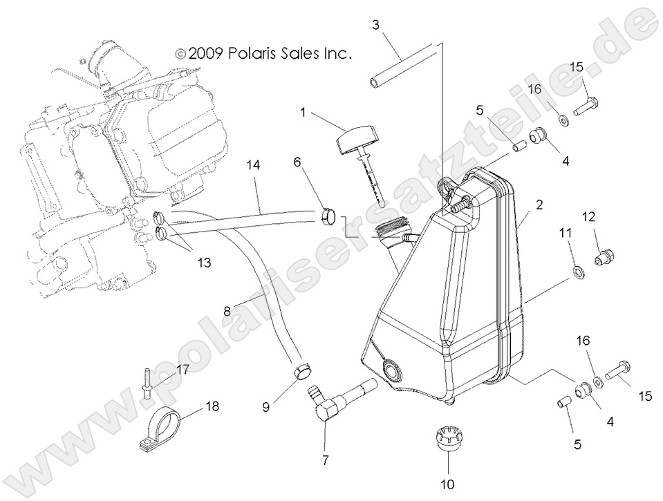 ENGINE, OIL SYSTEM and OIL TANK