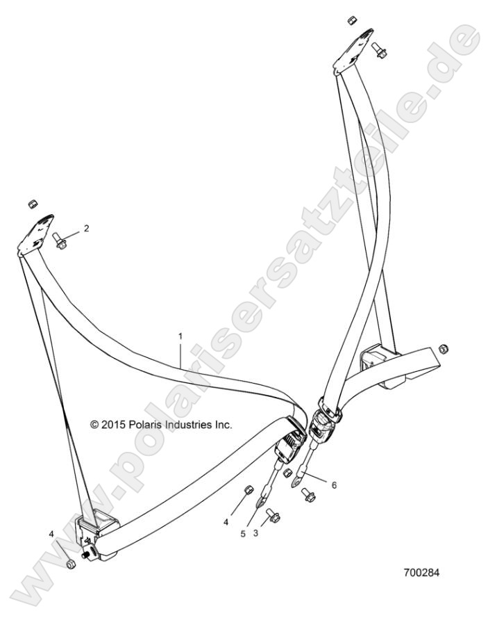 BODY, SEAT BELT MOUNTING