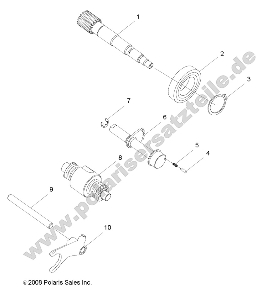 DRIVE TRAIN, DRUM SHIFT