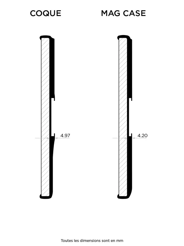 Quad Lock Handyhülle / Handyschale für Samsung Galaxy A34