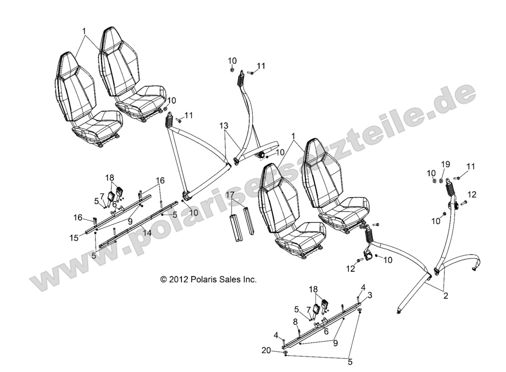 BODY, SEAT MOUNTING and BELTS