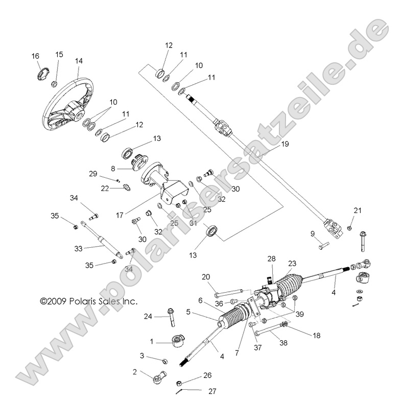 STEERING, STEERING ASM.