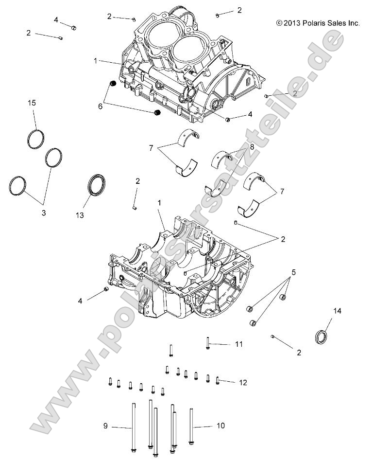Engine, Crankcase