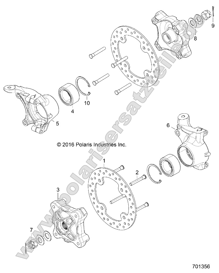 Suspension, Front Carrier